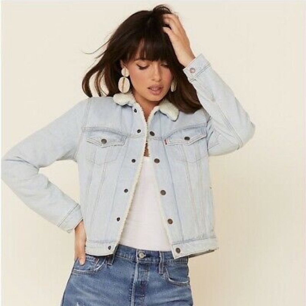 Levi’s Original Sherpa Trucker Jacket Size S